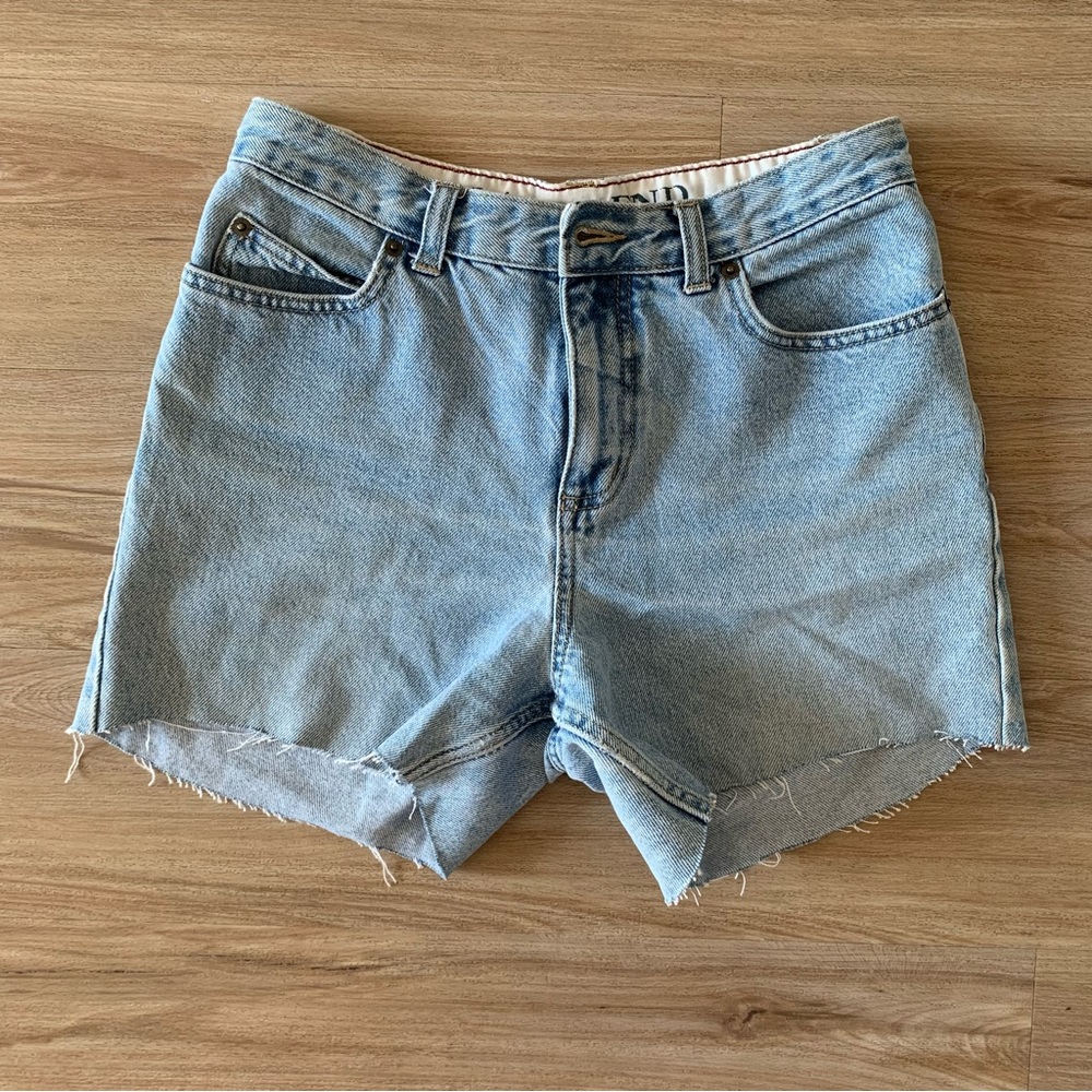 Light Denim Shorts